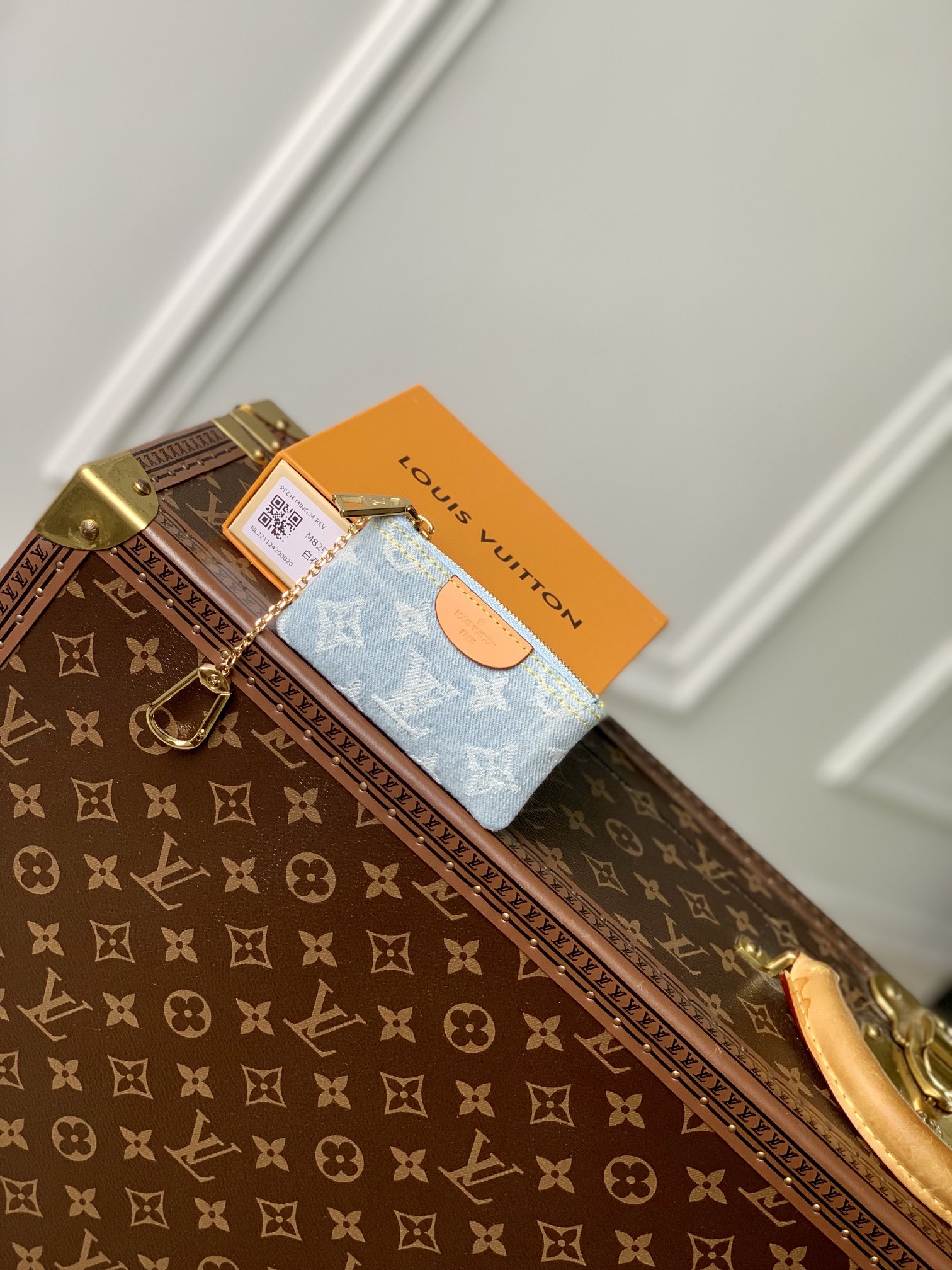l0*is V*t0n wallet-m82961-12 x 7 x 1.5cm
