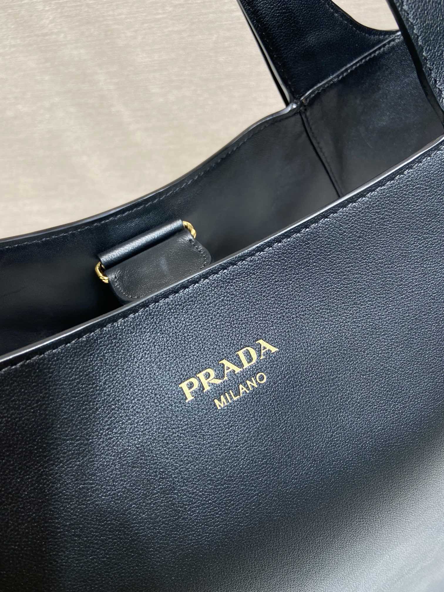 Pra*a oversize tote bag-1bg512-37*33*9cm