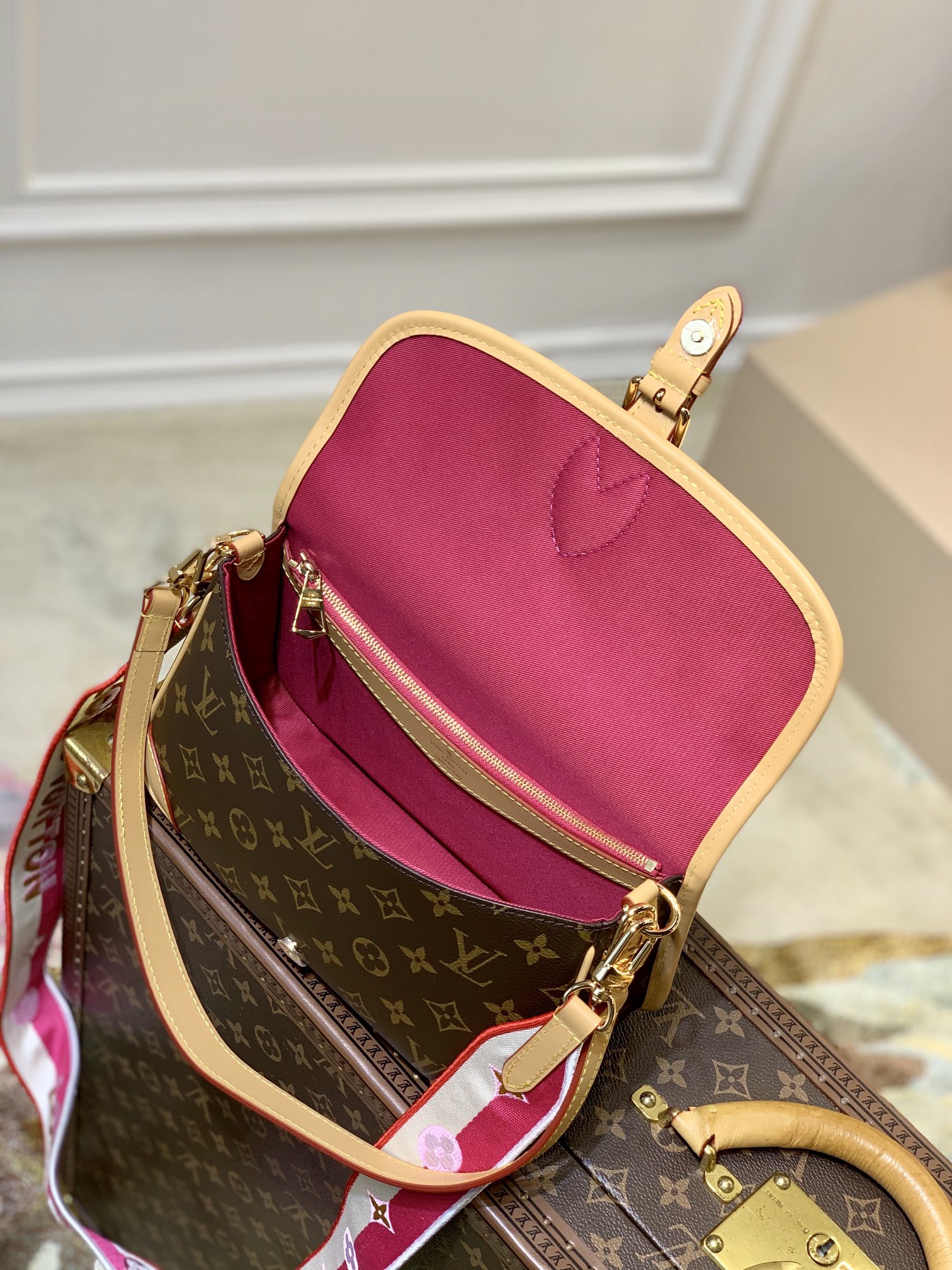 l0*is V*t0n diane handbags-m46049-25*9*15cm