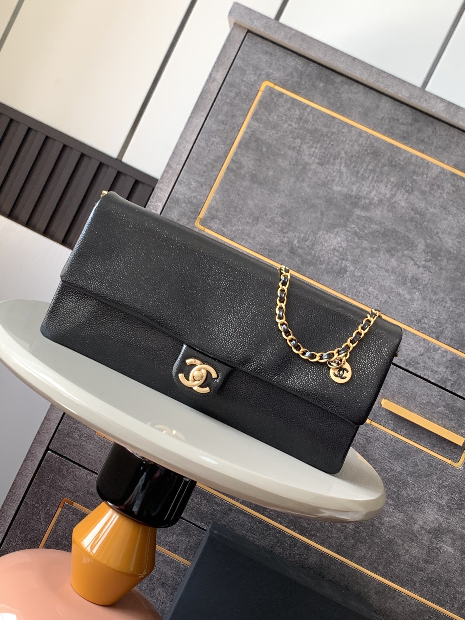 Ch@nel Flap Bag-16 x 33 x 5CM