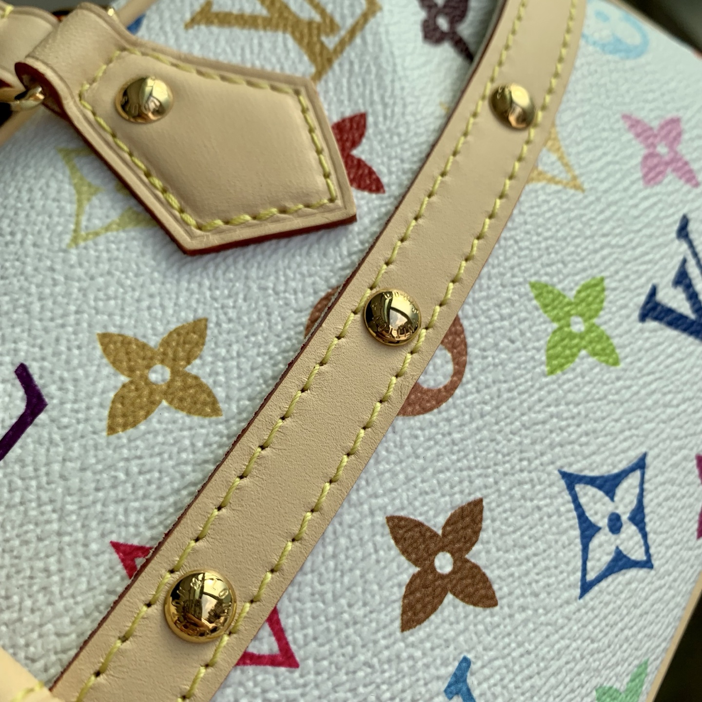 LV x TM Handbag East West Other Monogram Canvas - Handbags-14 x 10 x 27CM