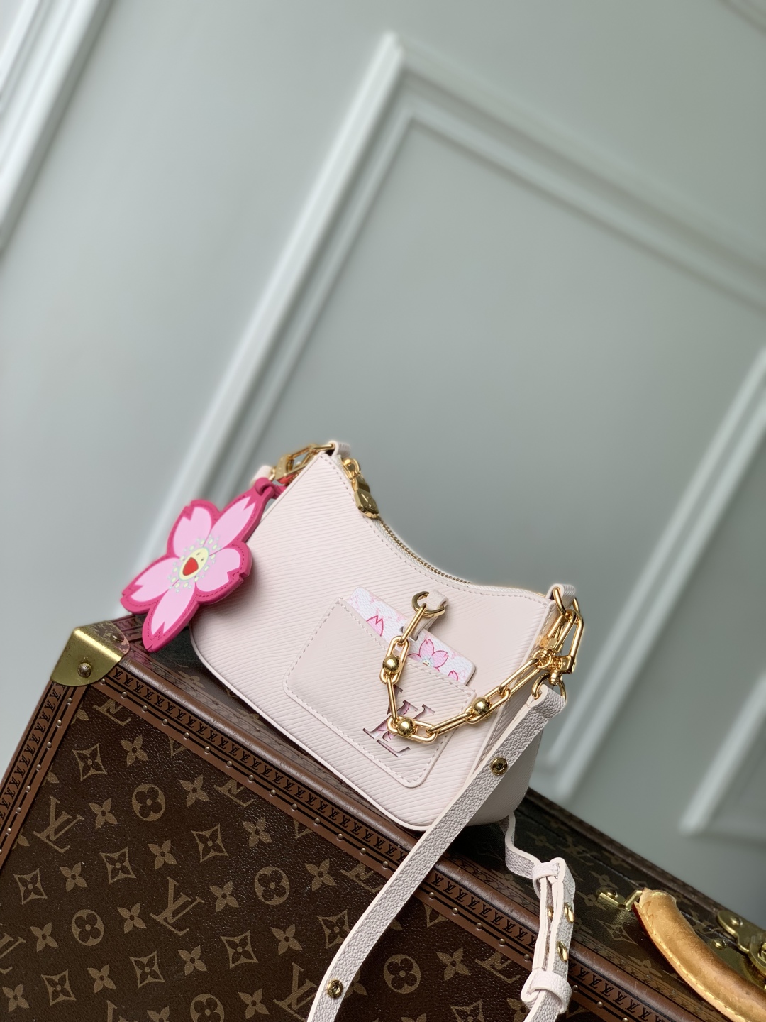 LV x TM Marellini Epi Leather - Women - Handbags- M13101-13.5 x 6.5 x 19CM