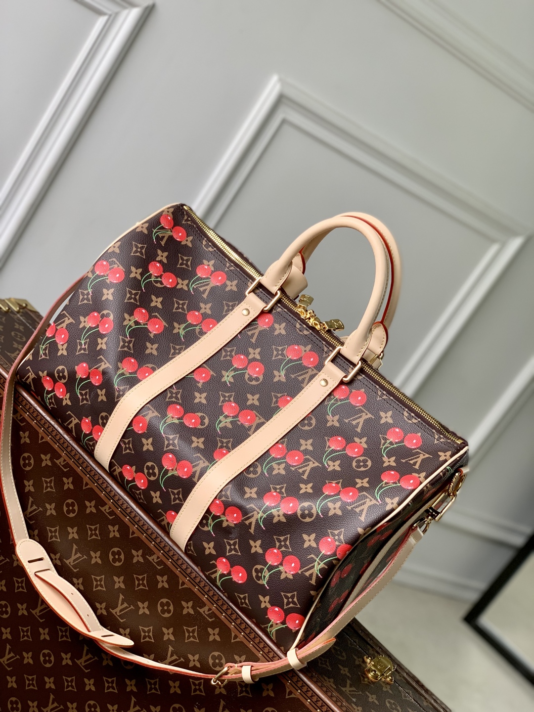 l0vis Vvtt0n keepall bandoulière 45-m24315-45 × 27 × 20cm