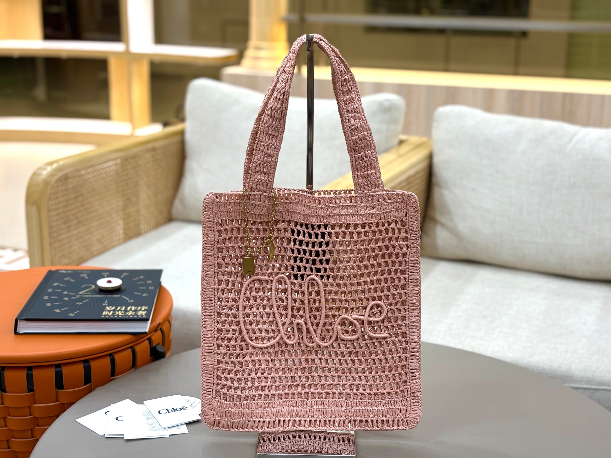 Ch10é 25s summer banana tote-37*33cm
