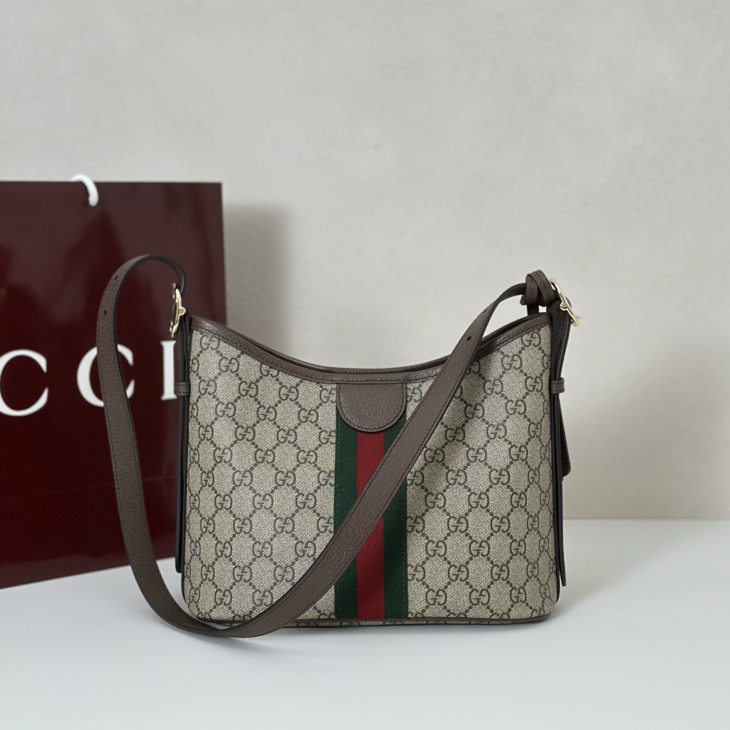 Gvc*1 ophidia shoulder bag-23*21*12cm