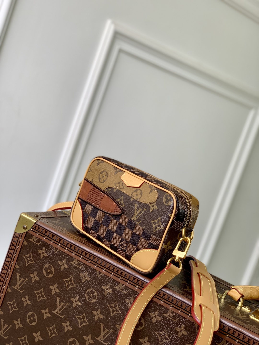 l0vis Vvtt0n trocadéro bag-m26020-13 x 6.5 x 20cm