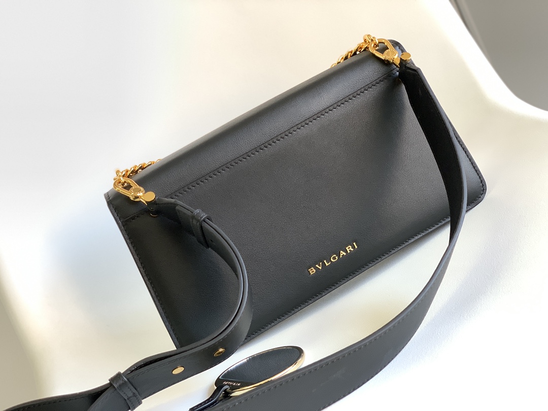 Bv1g*ai serpenti east-west maxi chain shoulder bag-28*17*6cm