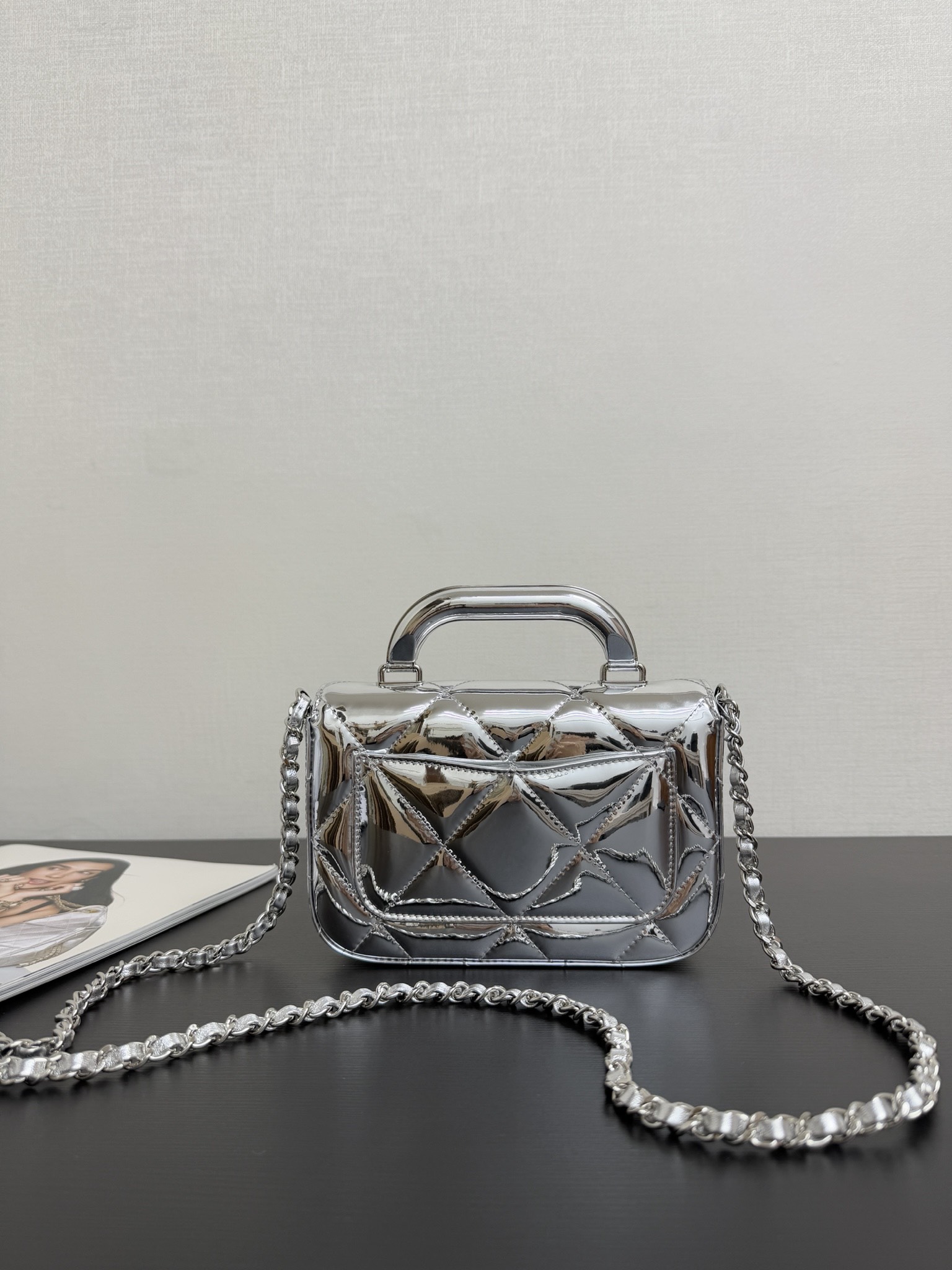 Ch@nel Small Clutch With Chain-18*13*4.5CM