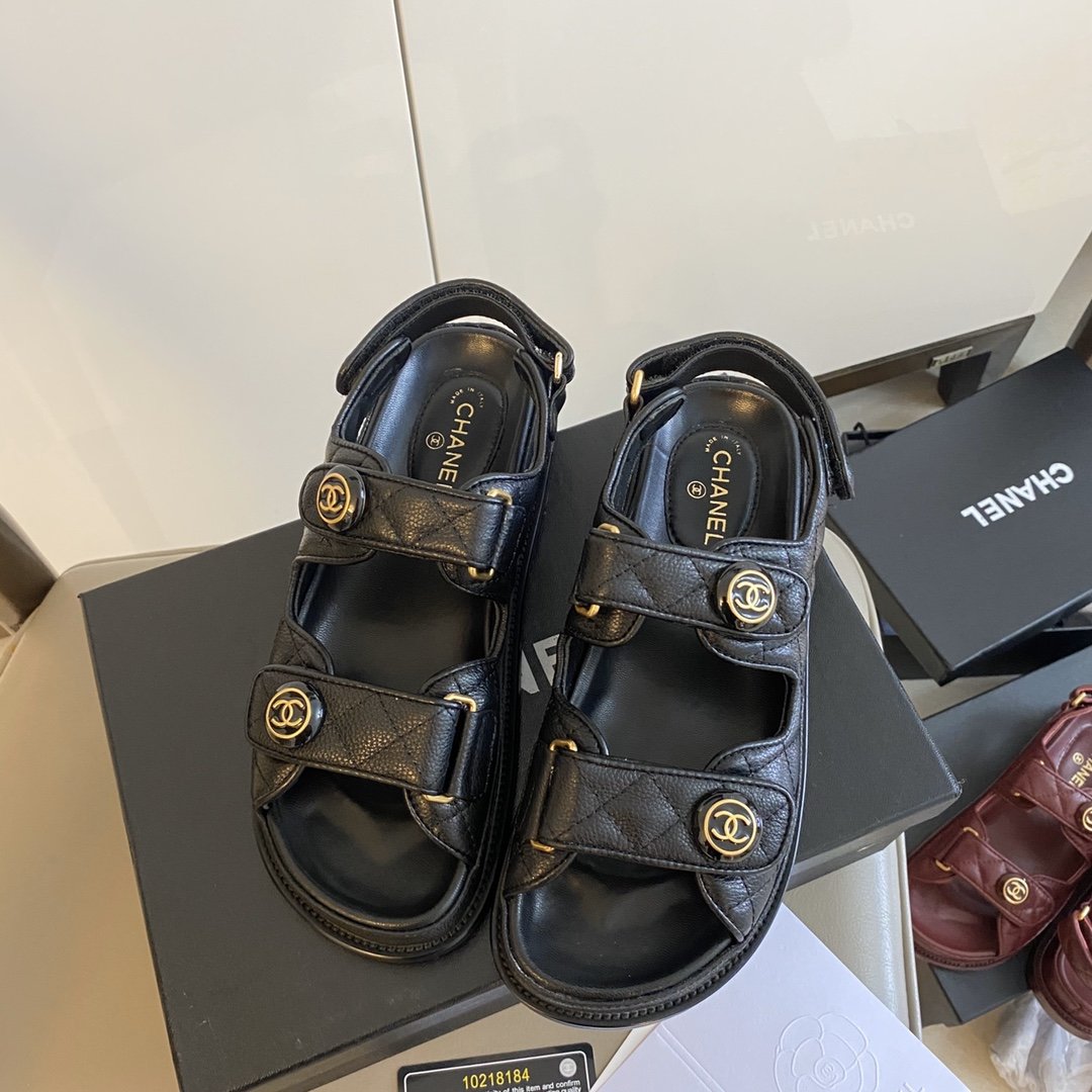 Ch@nel Sandals
