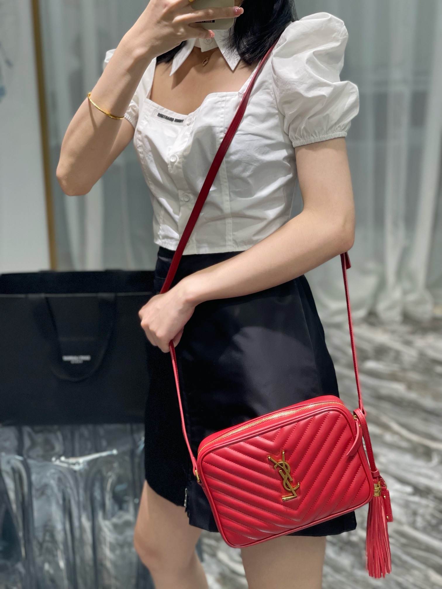 Y*L lou camera bag-‎23*16*6cm