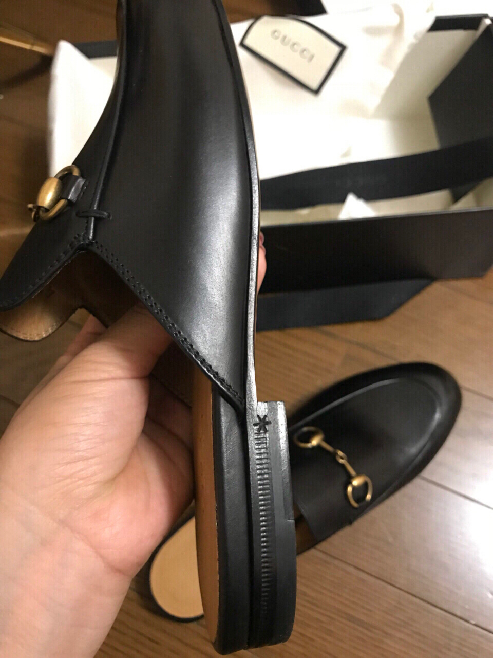 G*u*i loafers shoes